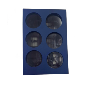 Moldura do Instrumento Combinado Azul