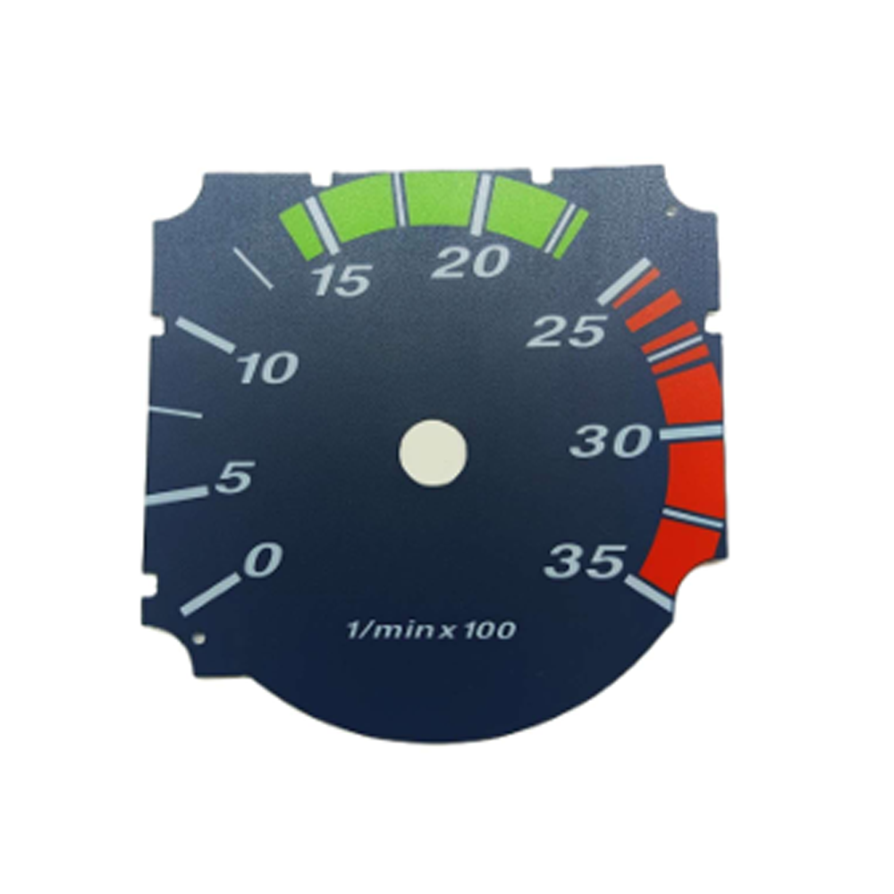 Película do Conta-Giros 3500 RPM Azul
