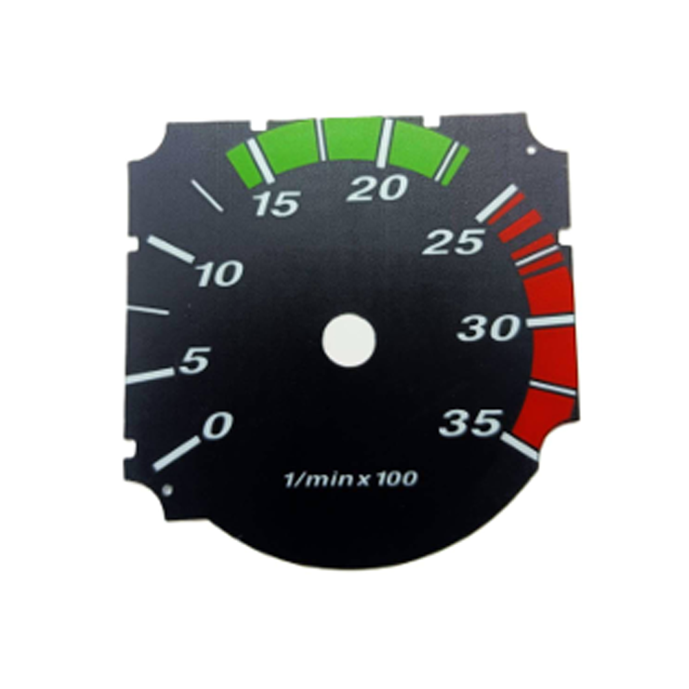 Película do Conta-Giros 3500 RPM Preto