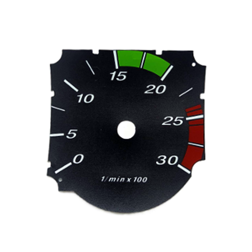 Película do Conta-Giros 3000 RPM Preto