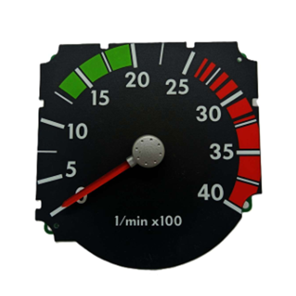 Conta-Giros 4000 RPM Bivolt Preto s/ Moldura